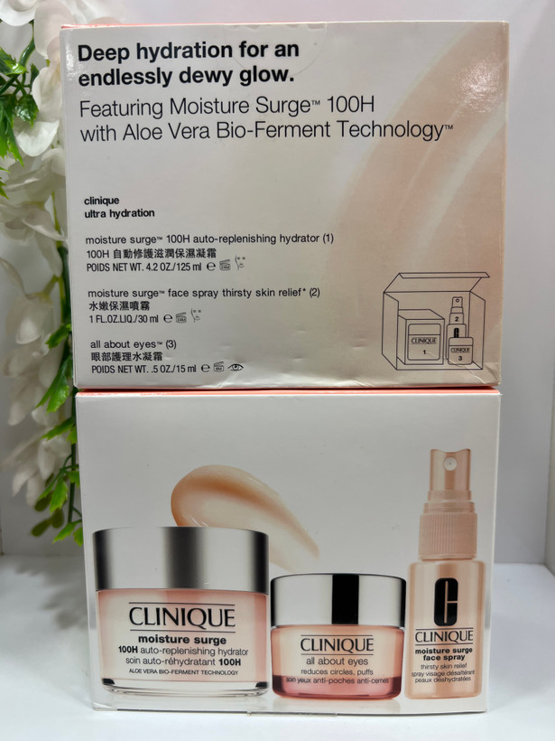 کرم آبرسان 125 میل کرم دور چشم All About Eyes اسپری آبرسان Moisture Surge Face Spray