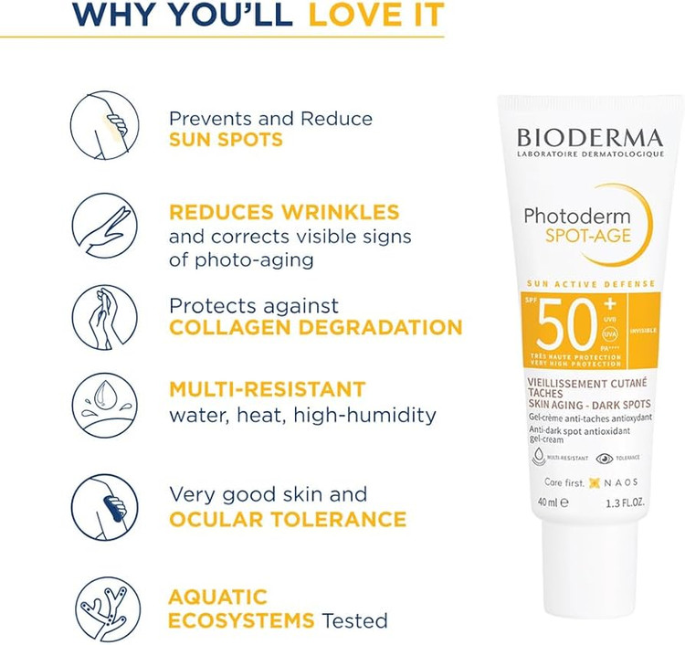 ضد آفتاب ضد لک بایودرما SPF50+