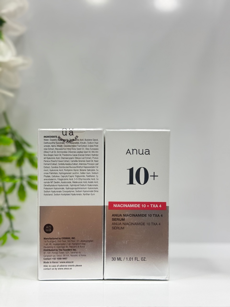 سرم ضد لک و روشن‌کننده آنوا نیاسینامید 10%TXA 4%