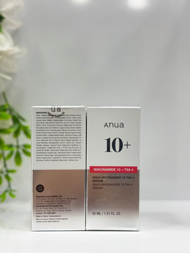 سرم ضد لک و روشنکننده آنوا نیاسینامید 10% + TXA 4%