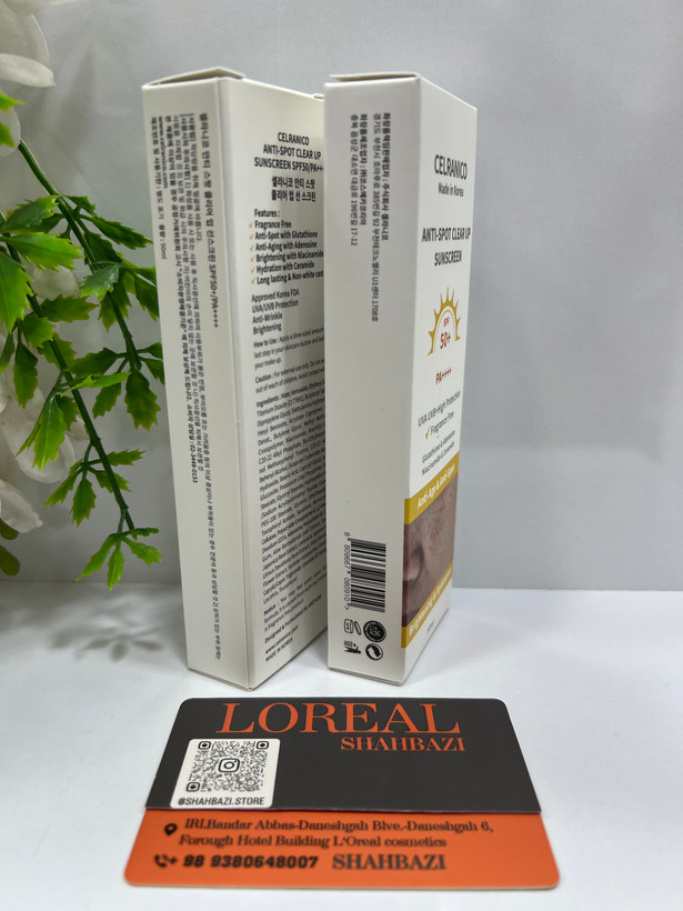 ضدآفتاب تخصصی روشنکننده و ضدلک سلرانیکو SPF50+ PA++++