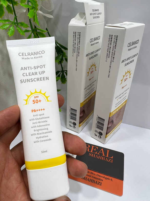 ضدآفتاب تخصصی روشنکننده و ضدلک سلرانیکو SPF50+ PA++++
