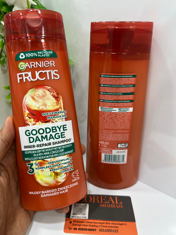 شامپو ترمیمکننده گارنیر فروکتیس Goodbye Damage