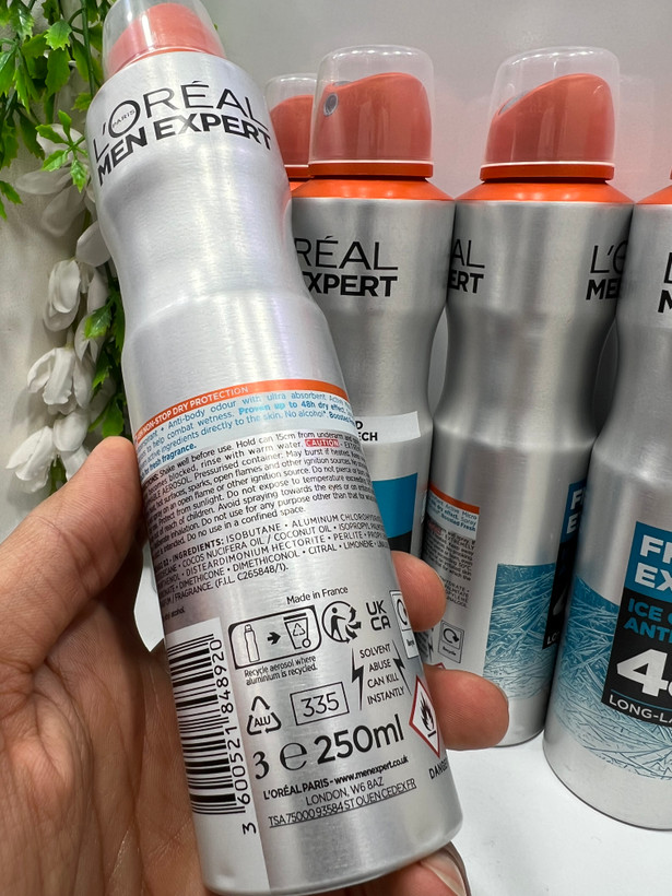 اسپری ضدتعریق مردانه لورال LOREAL