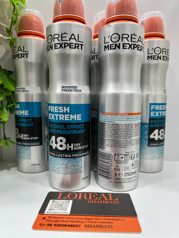 اسپری ضدتعریق مردانه لورال LOREAL