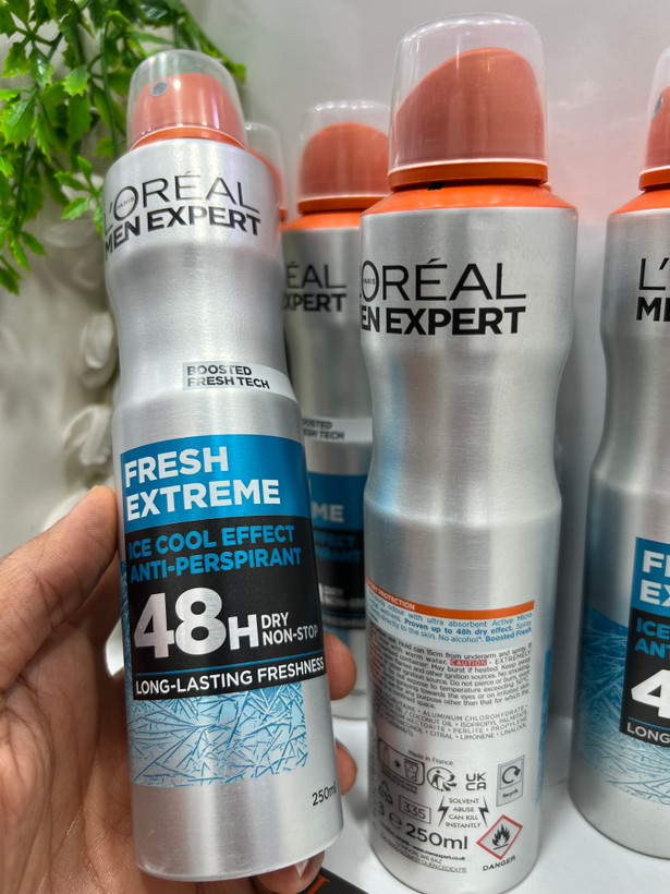 اسپری ضدتعریق مردانه لورال LOREAL