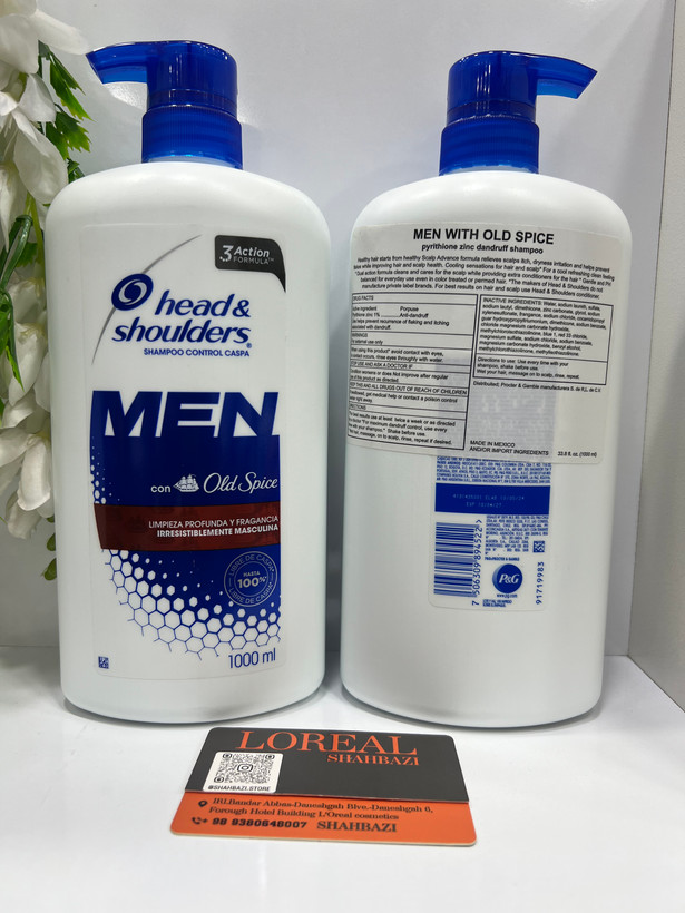 شامپو ضد شوره مردانه هد اند شولدرز مدل Old Spice Deep Clean حجم 1000 میل