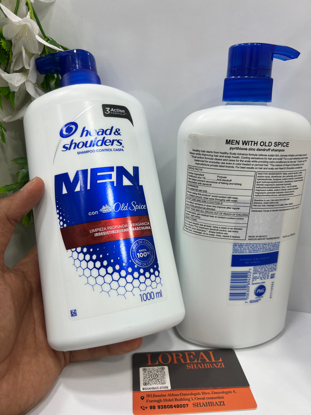شامپو ضد شوره مردانه هد اند شولدرز مدل Old Spice Deep Clean حجم 1000 میل