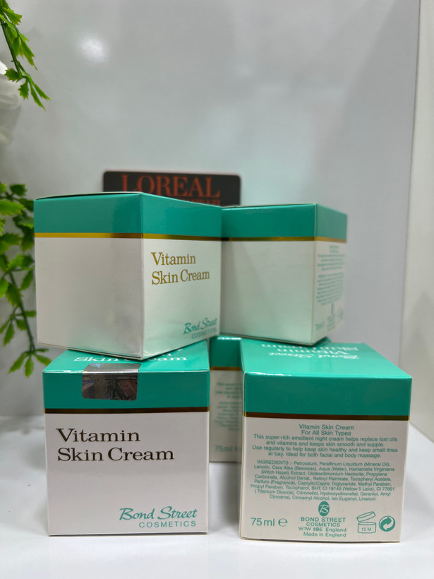 کرم ویتامین اسکین Bond Street Cosmetics معروف به کرم «یار دلی»