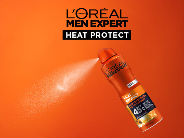 اسپری ضدتعریق مردانه لورآل نارنجی مدل THERMIC RESIST