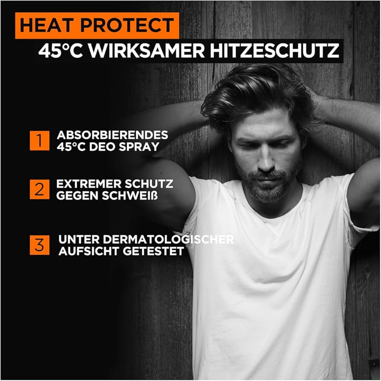 اسپری ضدتعریق مردانه لورآل نارنجی مدل THERMIC RESIST