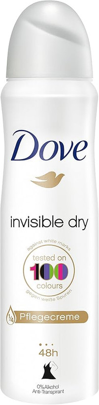 اسپری ضدتعریق داو مدل Invisible Dry Advanced Care 72H