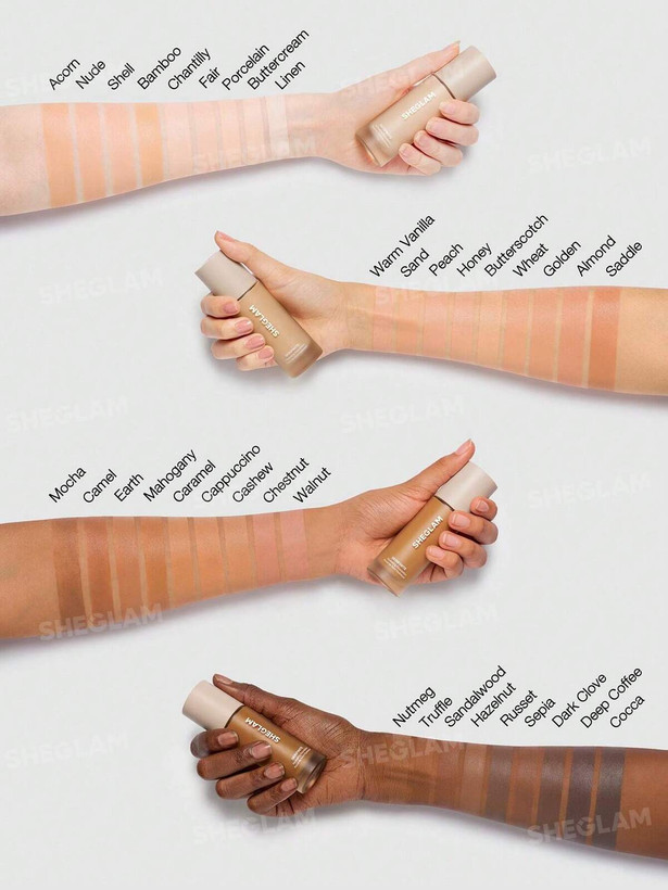 کرم پودر آبرسان شیگلم Skinfinite Hydrating Foundation