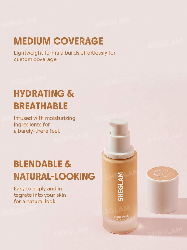 کرم پودر آبرسان شیگلم Skinfinite Hydrating Foundation