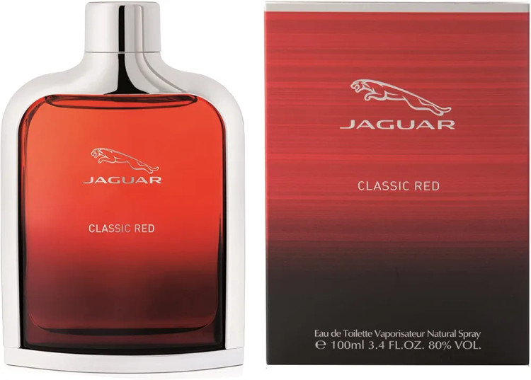 عطر مردانه جگوار کلاسیک قرمز ادو تویلت 100 میلی لیتر | Jaguar Classic Red