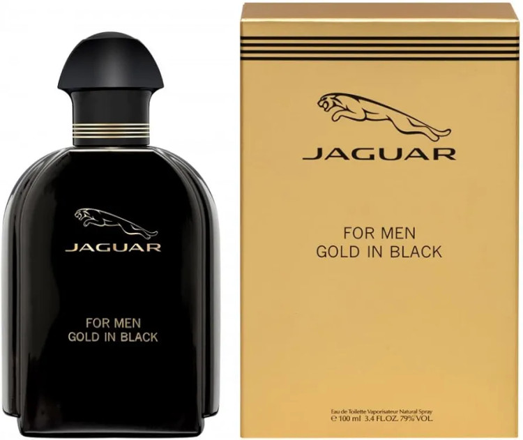 ادکلن جگوار گلد این بلک مردانه 100 میل اصل (Jaguar Gold In Black)