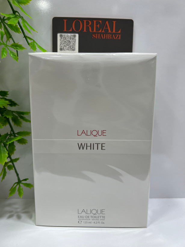 ادکلن مردانه لالیک وایت سفید Lalique White EDT حجم 125 میل