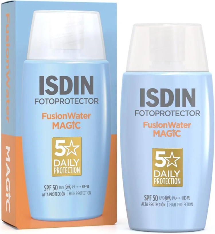 ضد آفتاب بیرنگ فیوژن واتر مجیک SPF50 ایزدین مناسب انواع پوست 50 میل