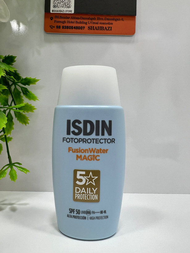 ضد آفتاب بیرنگ فیوژن واتر مجیک SPF50 ایزدین مناسب انواع پوست 50 میل