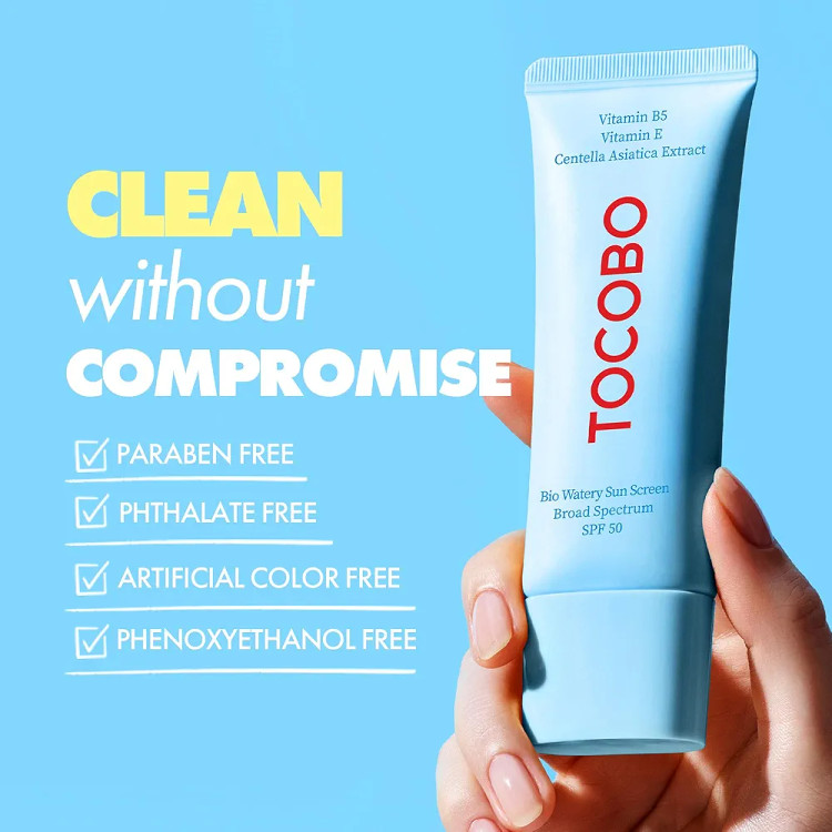 ضد آفتاب آبرسان توکوبو SPF50+ PA++++ مدل Bio Watery Sun Cream حجم 50 میلی لیتر