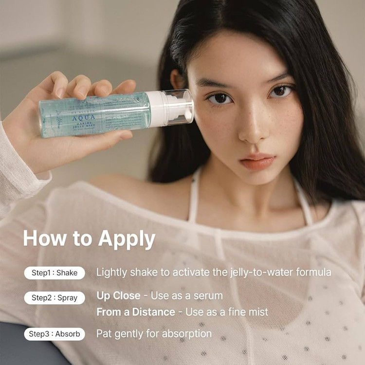 اسپری ژل آبرسان و درخشان کننده پوست دکتر آلتیا Aqua Marine