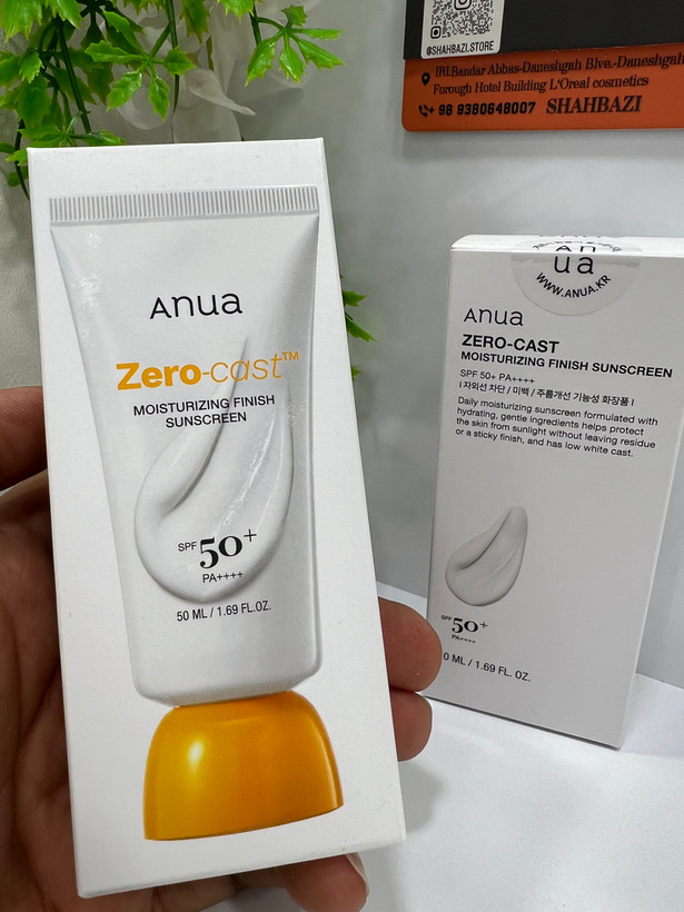 ضد آفتاب آبرسان بدون سفیدک آنوا SPF50+ PA++++ حجم 50 میل