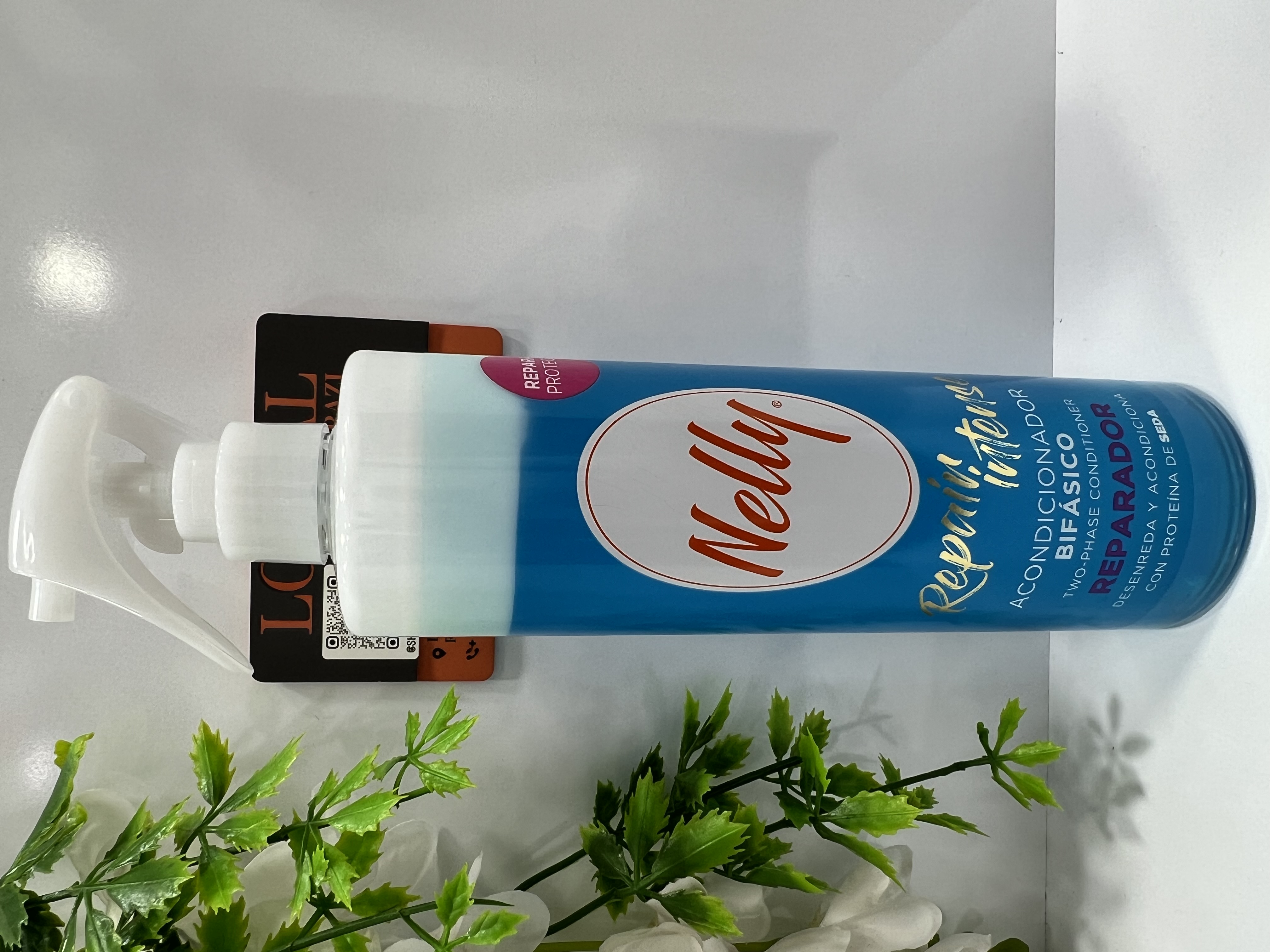 اسپری نرم کننده دوفاز نلی پروتئین ابریشم Nelly Two