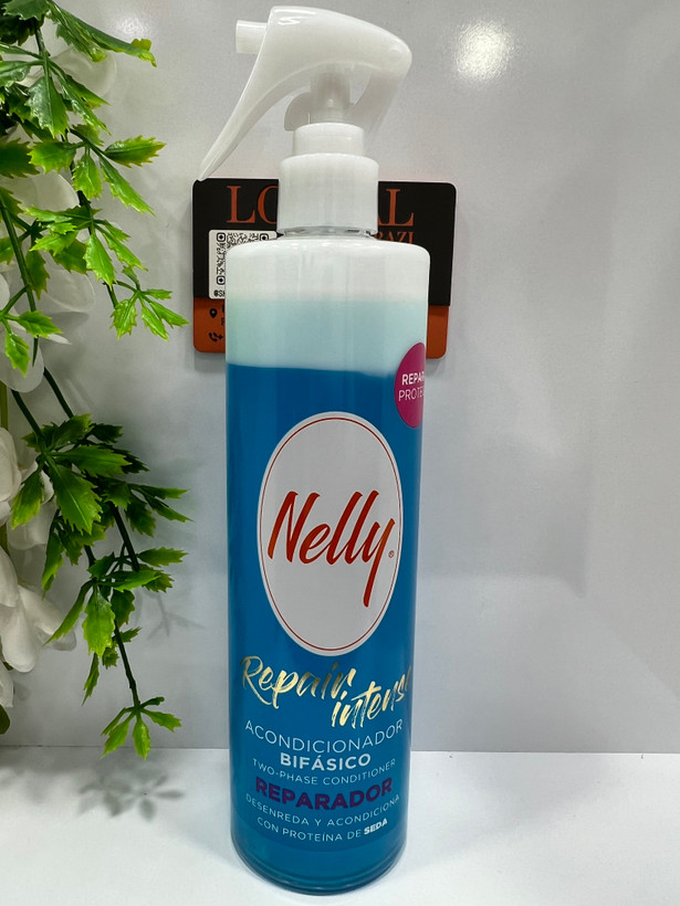 اسپری نرم کننده دوفاز نلی پروتئین ابریشم Nelly Two