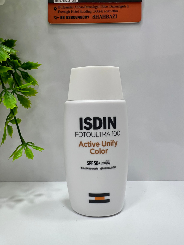 ضد آفتاب ضد لک رنگی ایزدین ISDIN FotoUltra 100 Active Unify Color SPF50+