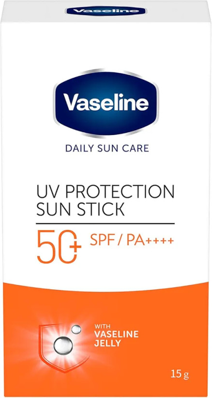 ضد آفتاب استیکی وازلین SPF50+ حجم 15 میل | محافظت کامل پوست در برابر آفتاب