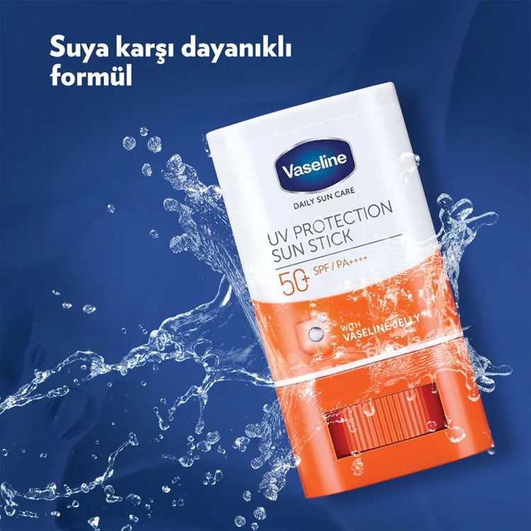 ضد آفتاب استیکی وازلین SPF50+ حجم 15 میل | محافظت کامل پوست در برابر آفتاب