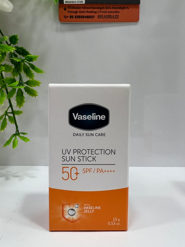 ضد آفتاب استیکی وازلین SPF50+ حجم 15 میل | محافظت کامل پوست در برابر آفتاب