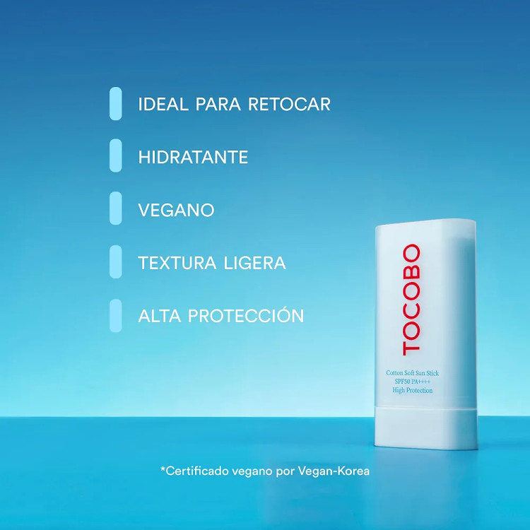 ضد آفتاب استیکی توکوبو Cotton Soft Sun Stick SPF50+ PA++++ حجم 19 گرم