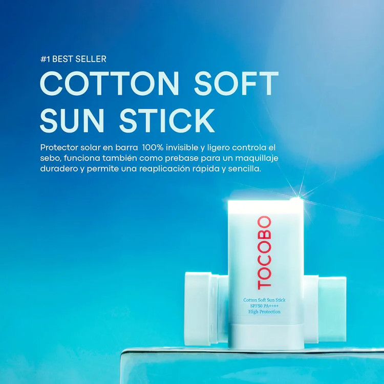 ضد آفتاب استیکی توکوبو Cotton Soft Sun Stick SPF50+ PA++++ حجم 19 گرم