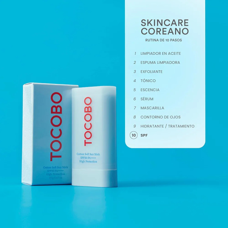ضد آفتاب استیکی توکوبو Cotton Soft Sun Stick SPF50+ PA++++ حجم 19 گرم