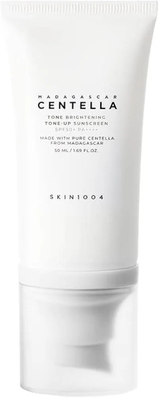 کرم ضد آفتاب روشن کننده سنتلا ماداگاسکار اسکین 1004 SPF50+ PA++++