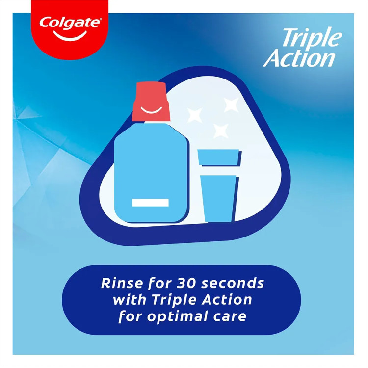 خرید دهان شویه سفید کننده کلگیت Plax Triple Action Xtra White بدون الکل | ضدباکتری و خوشبوکننده دهان