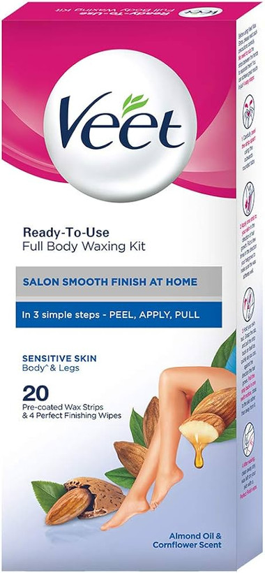 نوار موبر بدن ویت پروفشنال مخصوص پوست حساس Veet Professional Ready-To