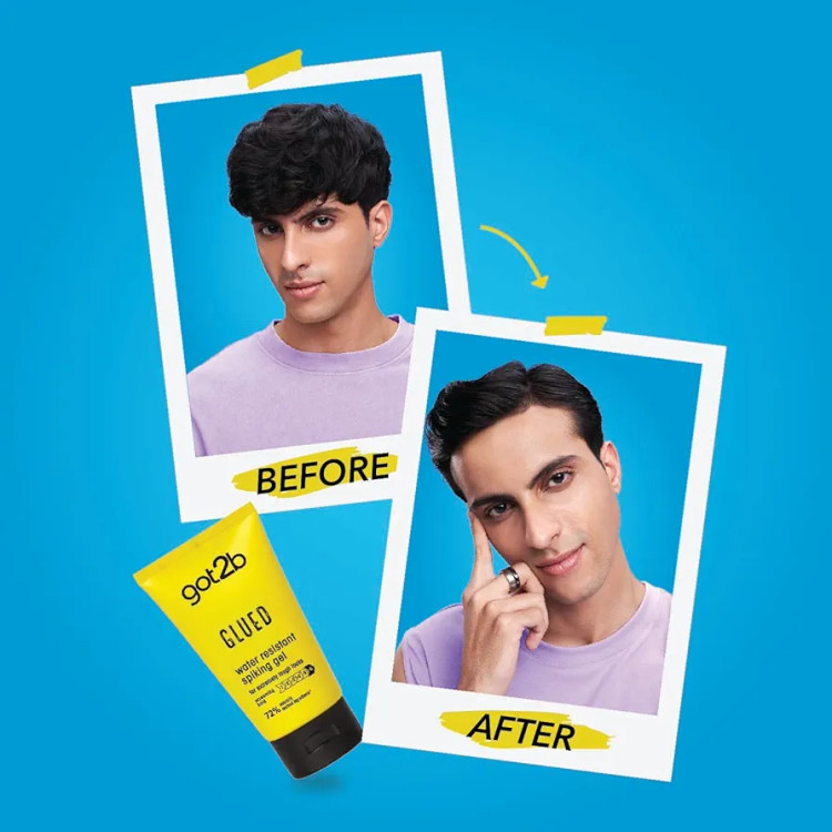 ژل حالت دهنده مو گات تو بی مدل Glued Water Resistant Spiking Gel | فیکس فوقالعاده قوی و ضد آب