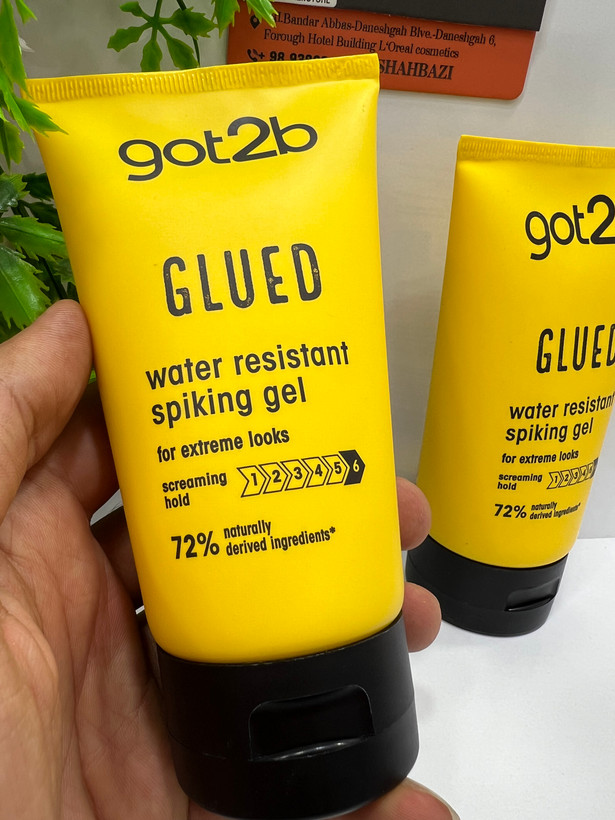 ژل حالت دهنده مو گات تو بی مدل Glued Water Resistant Spiking Gel | فیکس فوقالعاده قوی و ضد آب