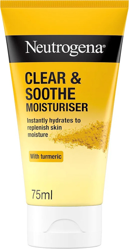 کرم آبرسان و تسکیندهنده نوتروژینا Clear & Soothe حاوی زردچوبه 75 میل