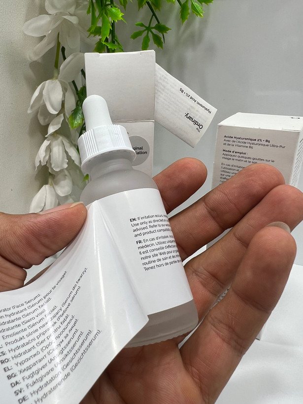 سرم هیالورونیک اسید 2% + B5 اوردینری 30 میل | آبرسان قوی و ترمیم کننده پوست