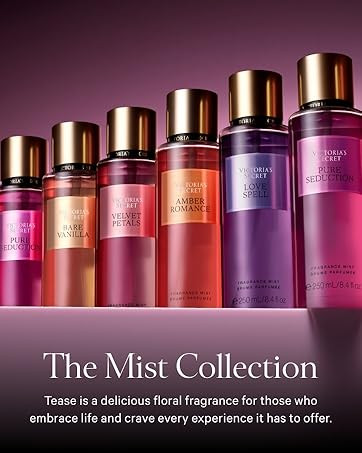 اسپری خوشبوکننده بدن ویکتوریا سکرت مدل Temptation Fragrance Mist حجم 250 میلیلیت