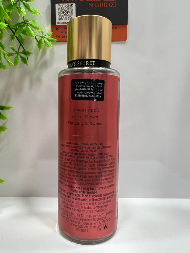 اسپری خوشبوکننده بدن ویکتوریا سکرت مدل Temptation Fragrance Mist حجم 250 میلیلیت