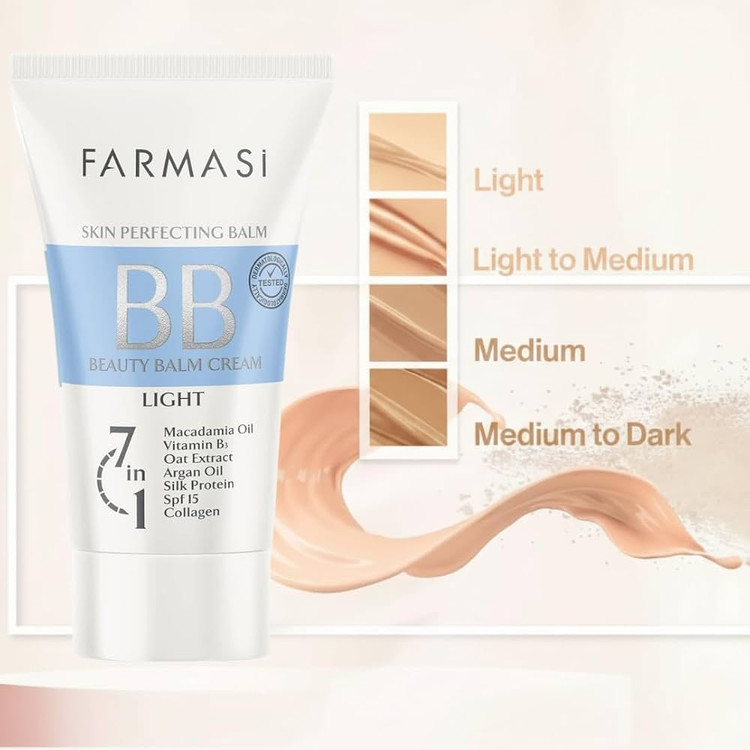 کرم بی بی فارماسی Skin Perfecting Balm SPF15 | شماره 01، 02 و 03 | حجم 50 میل