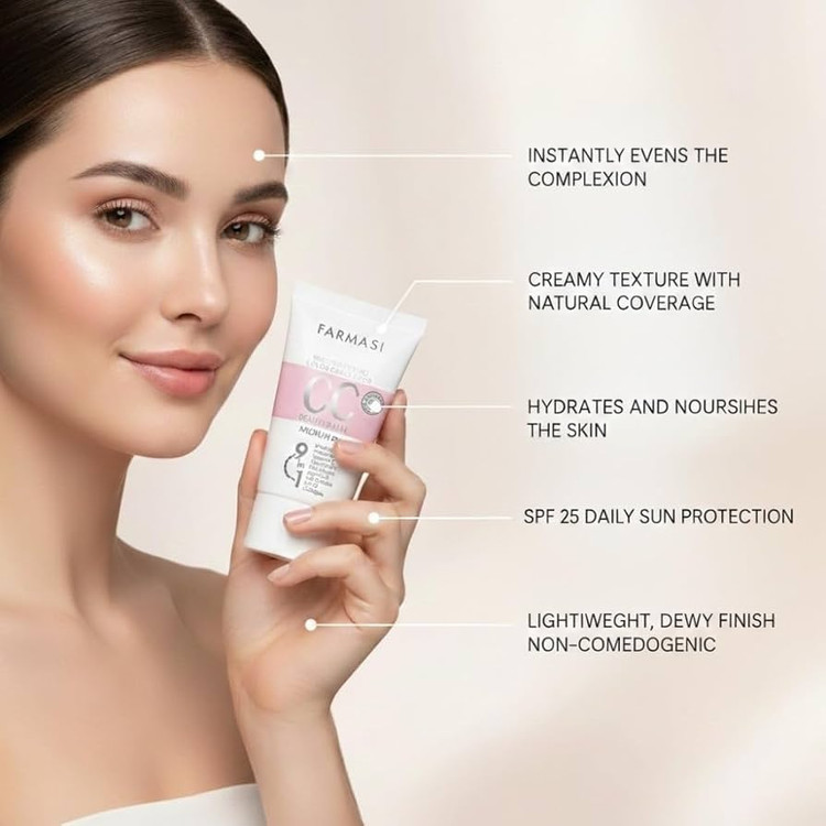 سی سی کرم فارماسی مدل Skin Perfecting Balm SPF25 حجم 50 میلیلیتر