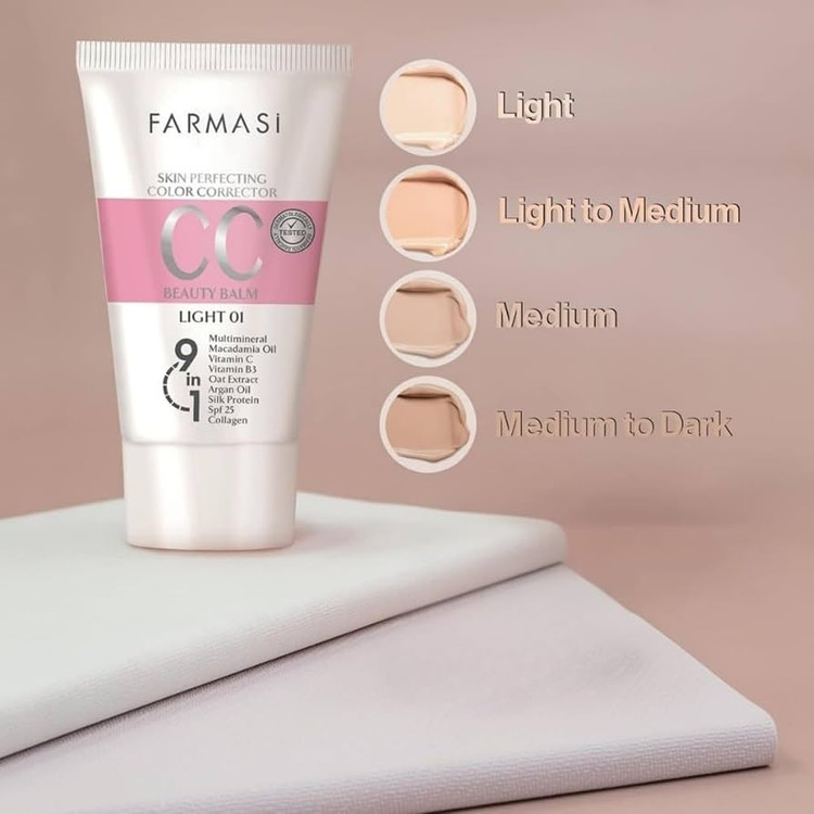 سی سی کرم فارماسی مدل Skin Perfecting Balm SPF25 حجم 50 میلیلیتر