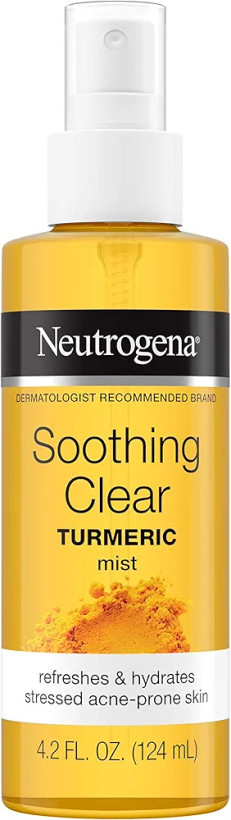 اسپری تونر آبرسان و تسکیندهنده نوتروژینا Clear & Soothe حاوی زردچوبه 125 میل