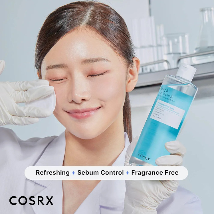 میسلار واتر نیاسینامید کوزارکس Low pH پوست حساس ۴۰۰ میلیلیتر