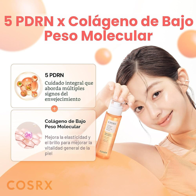 سرم جوانساز کزارکس 5PDRN و کلاژن کوزارکس روشنکننده و سفتکننده پوست